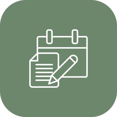 Belge simgesinin vektör illüstrasyonu