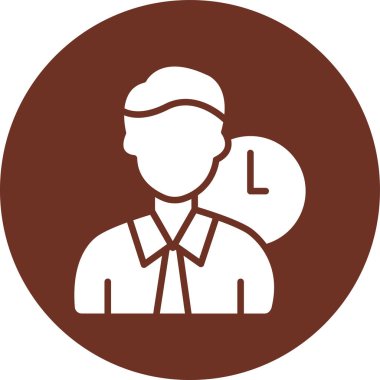 Bir kadın simgesinin vektör illüstrasyonu