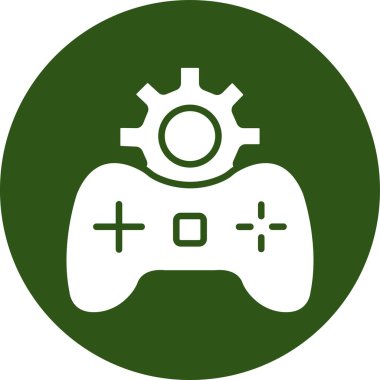 oyun denetleyici simgesi vektör çizimi