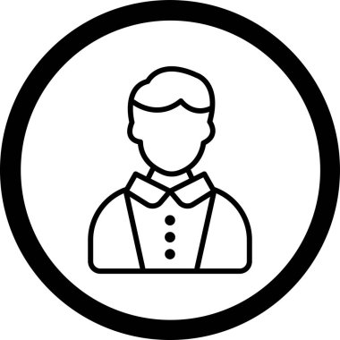 Elinde yay olan bir adamın vektör çizimi