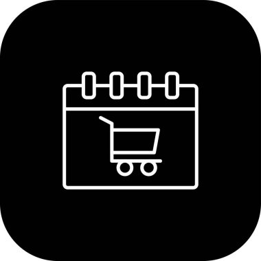 Alışveriş arabası çizimi