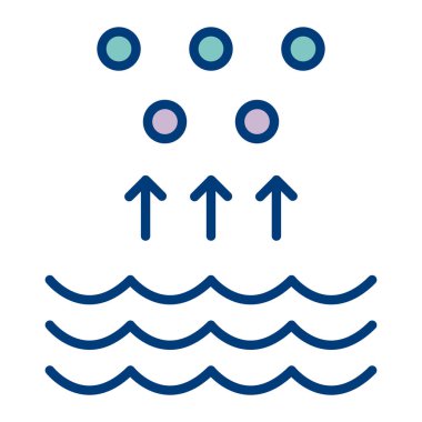 Modern simgenin vektör illüstrasyonu