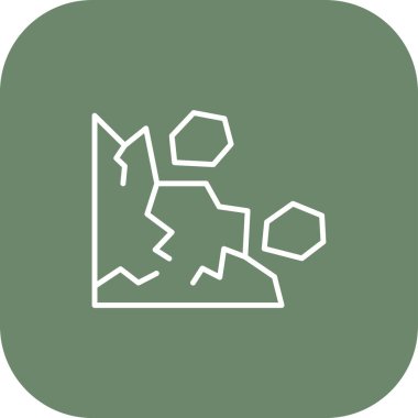 Benzersiz köpek kemik vektörü simgesi