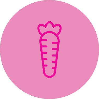 havuç vektör çizim