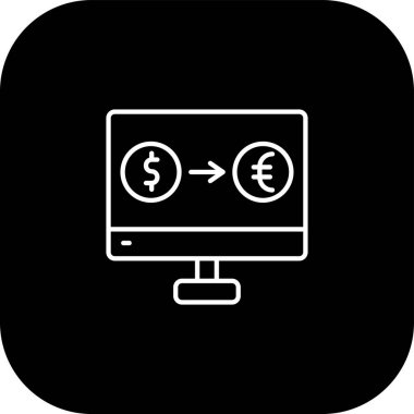 vektör değişim simgesi illüstrasyonu