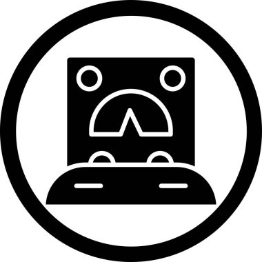 Seo simgesinin vektör illüstrasyonu