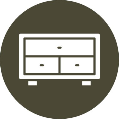 vektör lcd simgesi illüstrasyonu