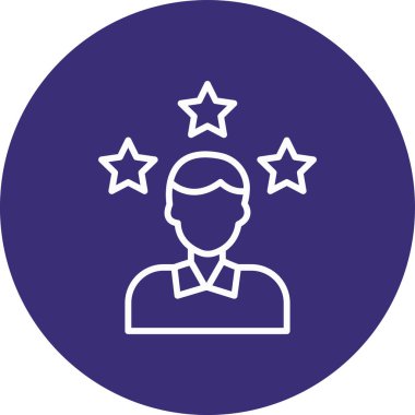 Vektör yıldız simgesini işaret simge vektör çizim kişisel ve ticari kullanım için..