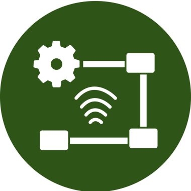 seo modern simgesinin vektör illüstrasyonu