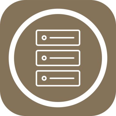 veritabanı simgesi çizimi