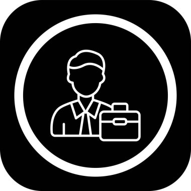 vektör iş simgesi illüstrasyonu