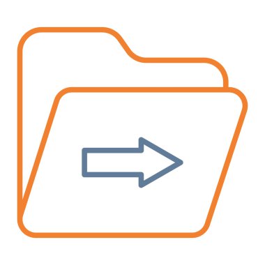 Dosya. Web simgesi basit illüstrasyon