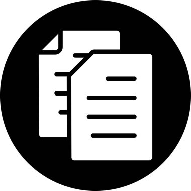 Dosya Vektörü Kabartma Simgesi Tasarımı