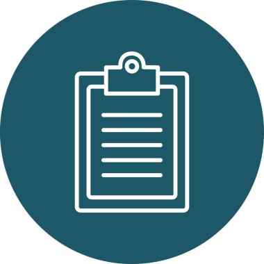 Vektör belgesi Simge illüstrasyonu