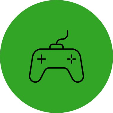 oyun denetleyici simgesi vektör çizimi