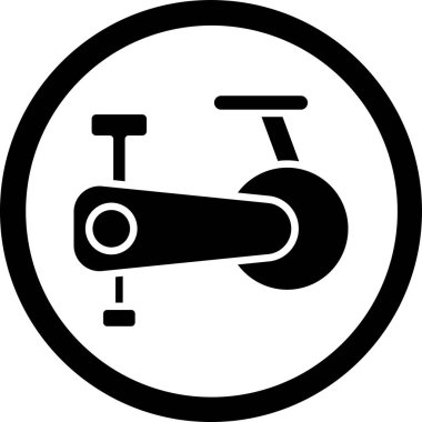 Benzin istasyonu simgesinin vektör illüstrasyonu