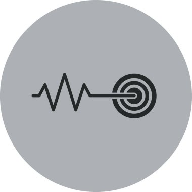 Modern simgenin vektör illüstrasyonu