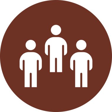 insanlar simge vektör illüstrasyonu