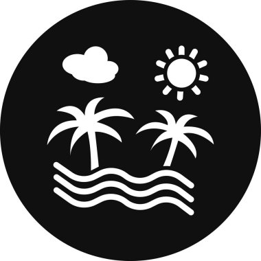 Güneşin vektör çizimi