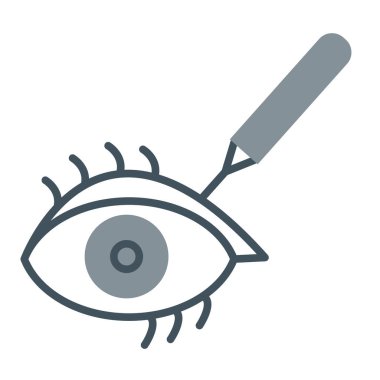 Göz simgesi vektör illüstrasyonu