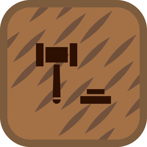 hammer icon vector illustration