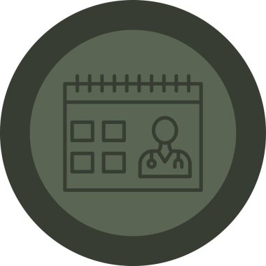 Modern b 'nin vektör çizimi tıbbi simge eksikliği