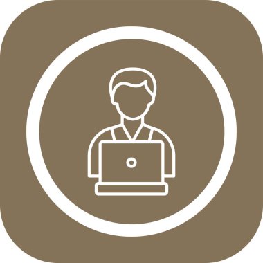 seo modern simgesinin vektör illüstrasyonu