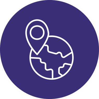 seo modern simgesinin vektör illüstrasyonu