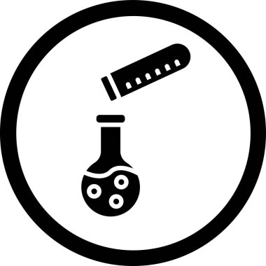 vektör illüstrasyonu, kimyasal element simgesi