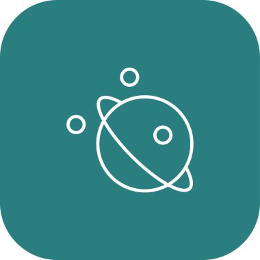 Astronomi simgesinin vektör illüstrasyonu