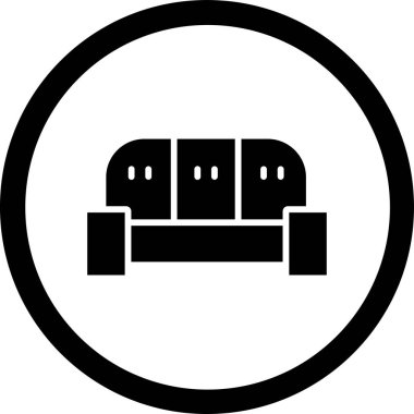 Bir tren simgesinin vektör illüstrasyonu