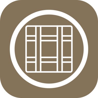 Kitap simgesinin vektör illüstrasyonu