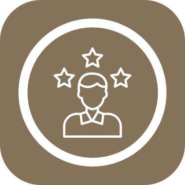 İş simgesinin vektör illüstrasyonu