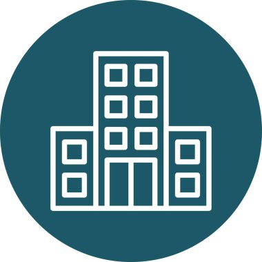 Modern simge oluşturmanın vektör illüstrasyonu