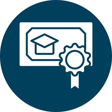 Eğitim simgesinin vektör illüstrasyonu