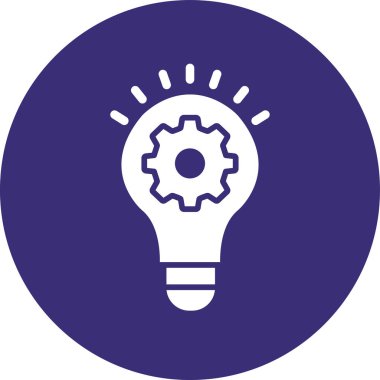 ampul vektör simgesi modern basit vektör illüstrasyonu