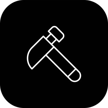 Axe simgesi, vektör illüstrasyonu