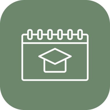 Kişisel ve ticari kullanım için vektör eğitim simgesi.