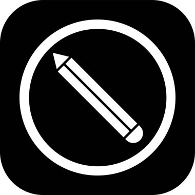 Kişisel ve ticari kullanım için vektör kalem simgesi.