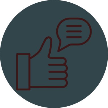 el simgesi, vektör illüstrasyonu