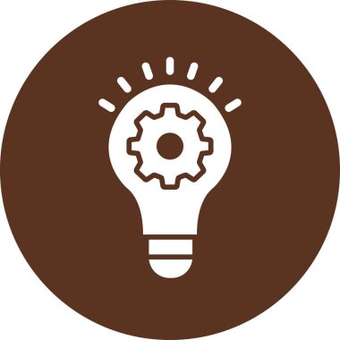 ampul simgesi vektör illüstrasyonu