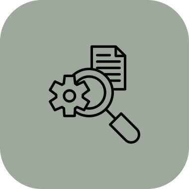 seo modern simgesinin vektör illüstrasyonu