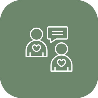 Sosyal ortam vektör simgesi