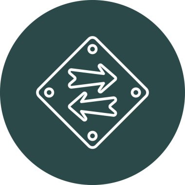 ok simgesi vektör illüstrasyonu