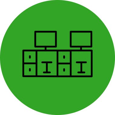 seo modern simgesinin vektör illüstrasyonu