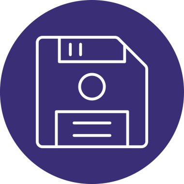 Bir kamera simgesinin vektör illüstrasyonu