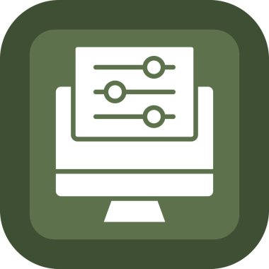 seo modern simgesinin vektör illüstrasyonu