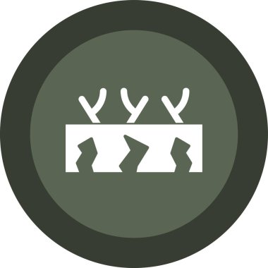 Modern simgenin vektör illüstrasyonu