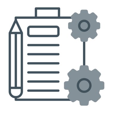 Web tasarım geliştirme simgesi. Web için web geliştirme vektör simgelerinin özet çizimi