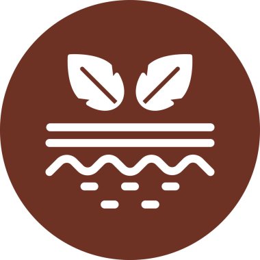 Bir besin simgesinin vektör illüstrasyonu